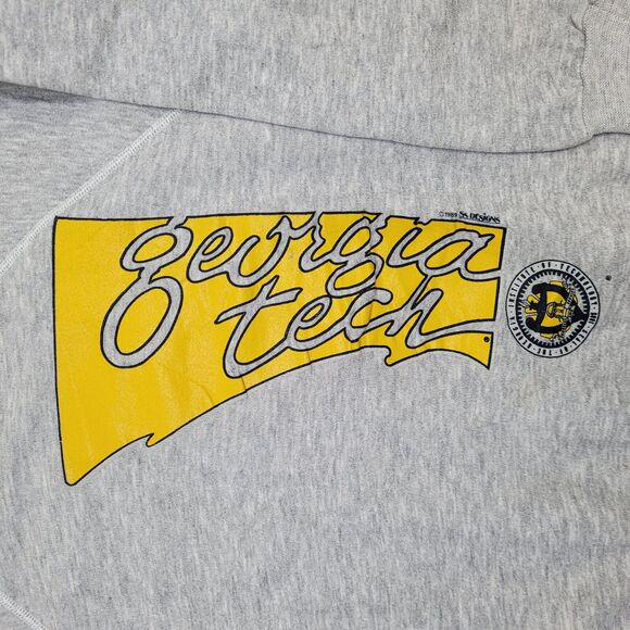 Vintage 1989 Hanes Sweatshirt Womens Large 21x21 USA - Picture 12 of 13